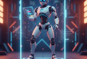 Chiński Humanoidalny robot Bumi