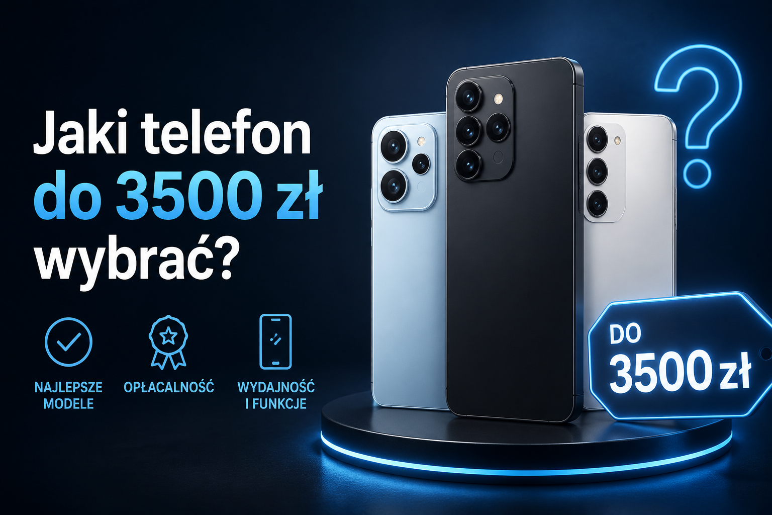 Jaki telefon do 3500 zł wybrać? Ranking