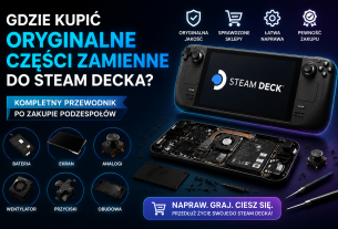 Gdzie kupić oryginalne części zamienne do Steam Decka? Kompletny przewodnik po zakupie podzespołów